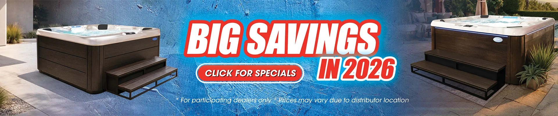 Calspas hot tub being used in a family setting - Novi